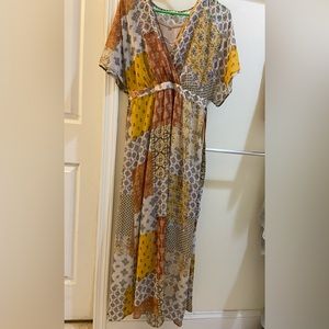 Patchwork summer dress